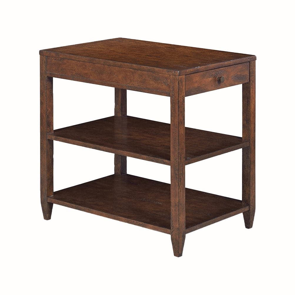 Wallace Side Table-Oliver Home-OliverH-0976-20-Side TablesCountry-Narrow-21-France and Son