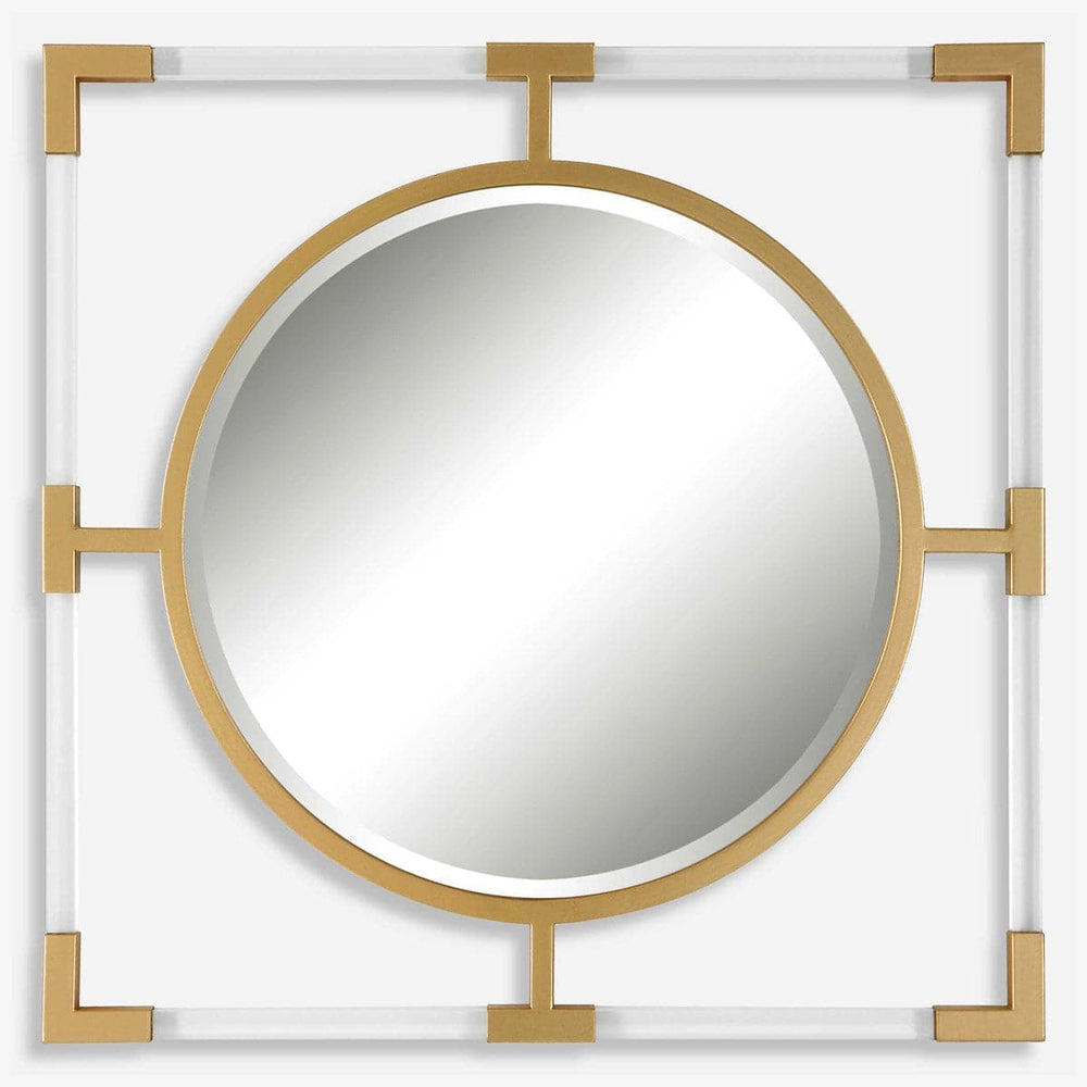 Balkan Round Mirror - Small-Cyan Design-UTTM-09884-Mirrors-2-France and Son