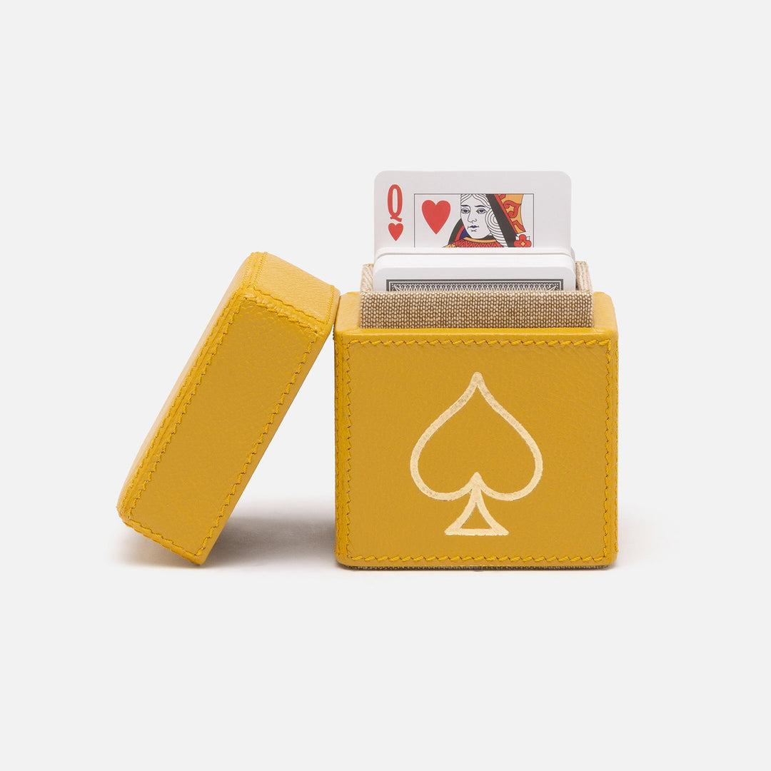 Aira, Dandelion, Card Box Set, Standard, Full-Grain Leather, Pack/2
