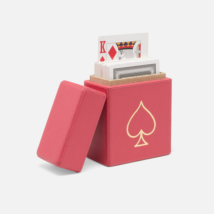 Aira, Watermelon, Card Box Set, Xlarge, Full-Grain Leather, Pack/2