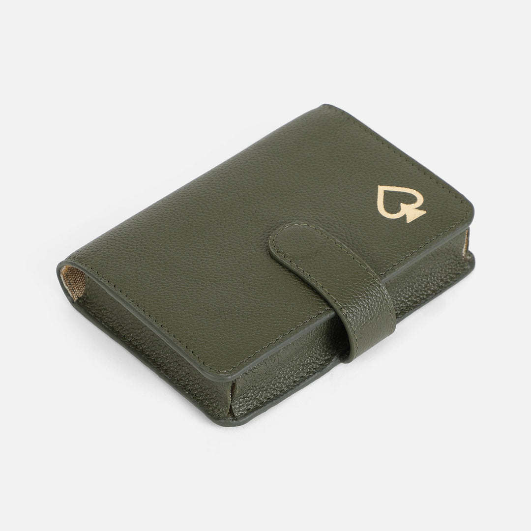 Avalon, Forest, Travel Card Game Set, Full-Grain Leather