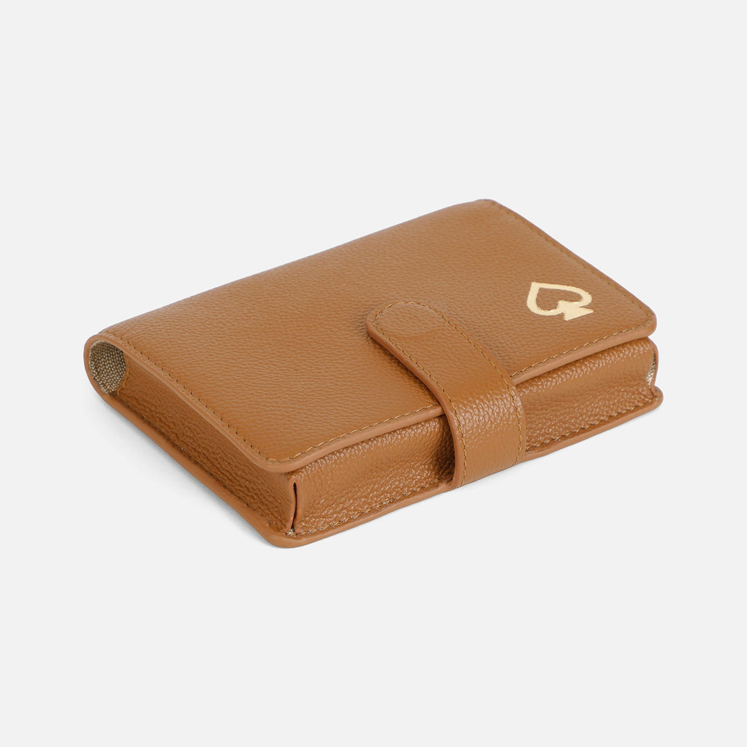 Avalon, Saddle, Travel Card Game Set, Full-Grain Leather