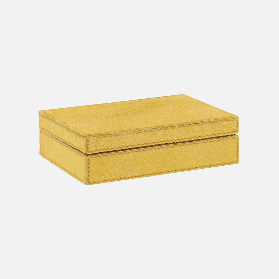 Castelo, Goldenrod, Card Box, Hair-On-Hide, Pack/2