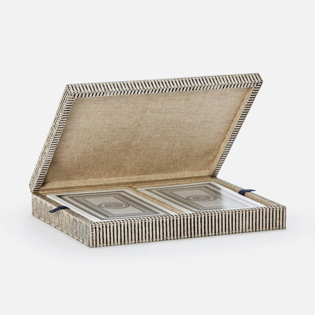 Lesten, Brown Candy Striped, Card Box, Xl, Hair-On Hide, M/2