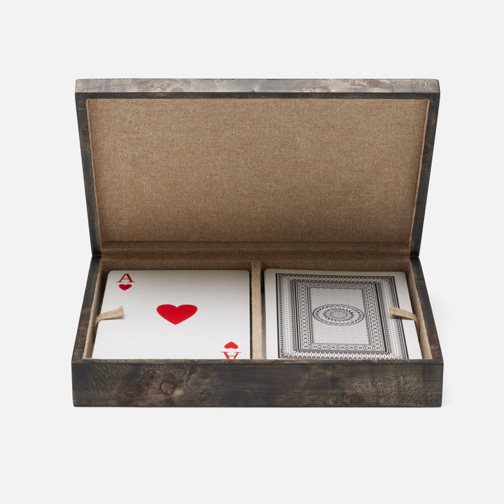 Windsor, Ash Gray, Card Box, Xlarge, Mappa Burl