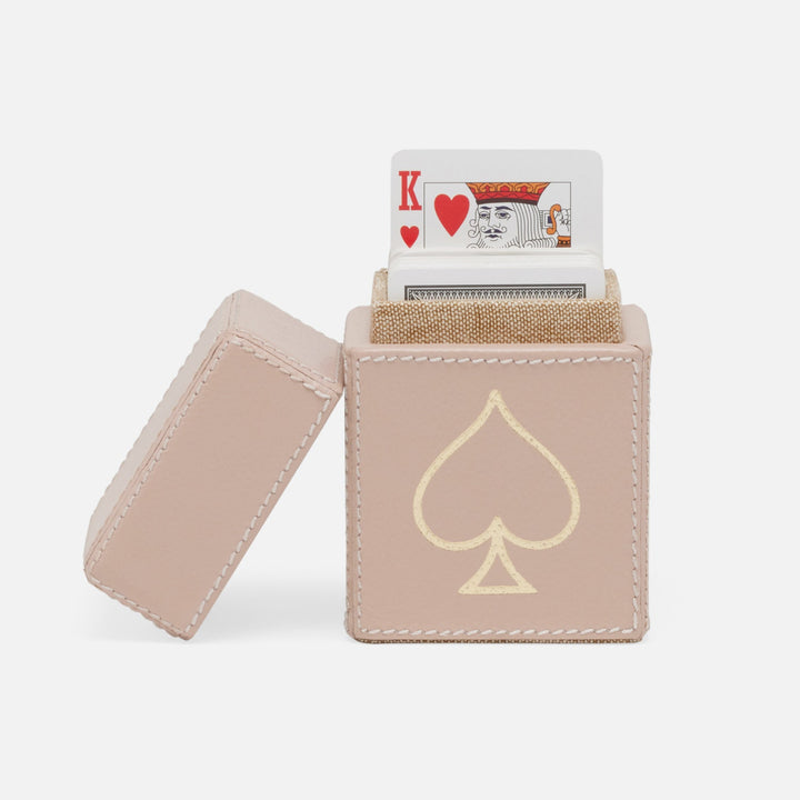 Aira, Dusty Rose, Card Box Set, Standard Full-Grain Leather, Pack/2