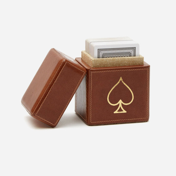 Aira, Tobacco, Card Box Set, Standard, Full-Grain Leather, Pack/2
