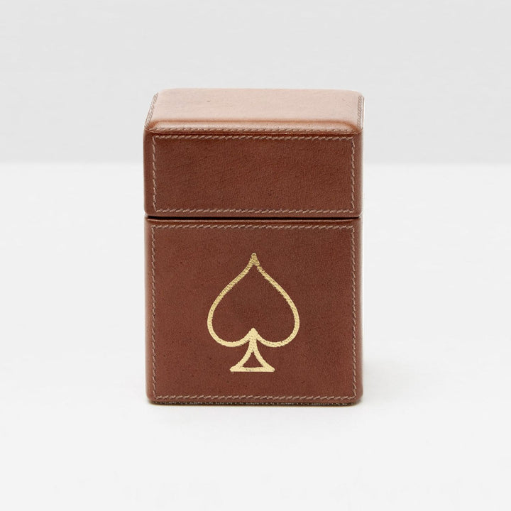 Aira, Tobacco, Card Box Set, Standard, Full-Grain Leather, Pack/2