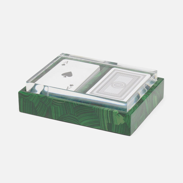 Barrington, Faux Malachite, Card Box Set, M/2