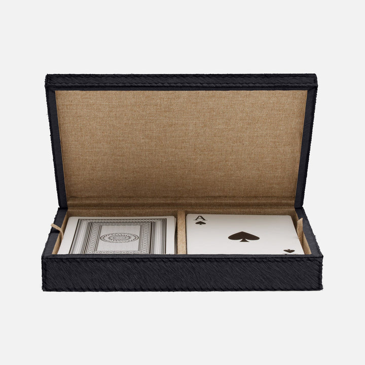 Castelo, Midnight, Card Box, Xl, Hair-On-Hide, Pack/2