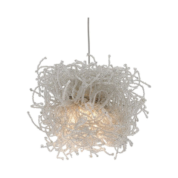 Birds Nest 15-Light Linear Multi-Drop Pendant