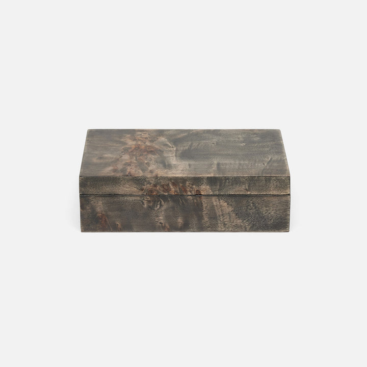 Windsor, Ash Gray, Card Box, Mappa Burl
