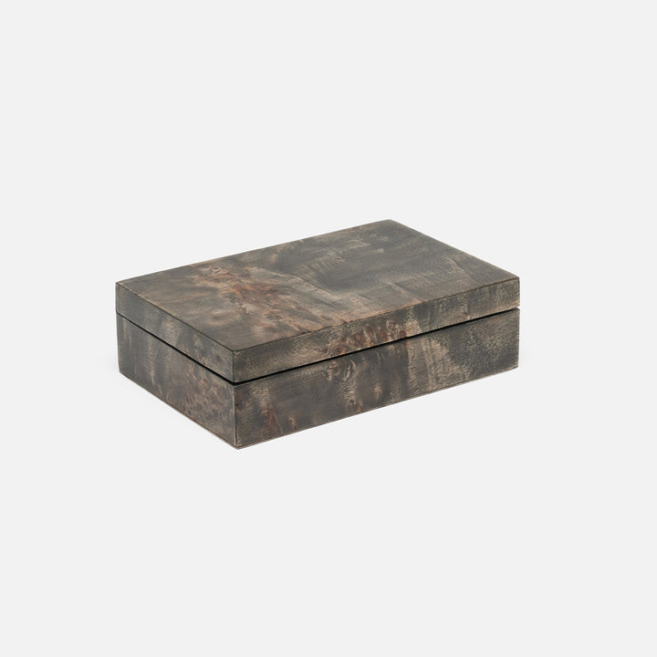 Windsor, Ash Gray, Card Box, Mappa Burl