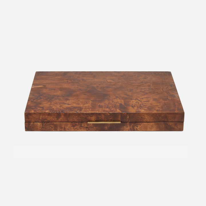 Windsor, Dark Honey, Backgammon Game Set, Large, Mappa Burl