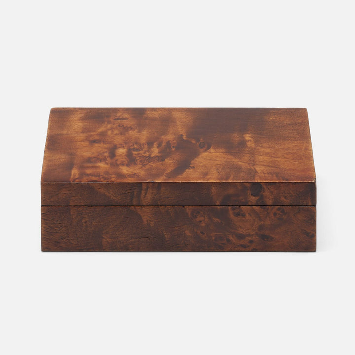 Windsor, Dark Honey, Card Box, Mappa Burl