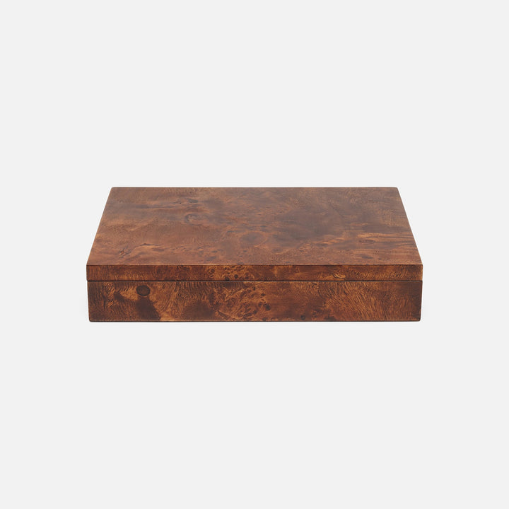 Windsor, Dark Honey, Card Box, Xlarge, Mappa Burl