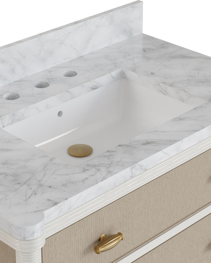 Aster 36" Vanity with Rectangular Undermount Sink