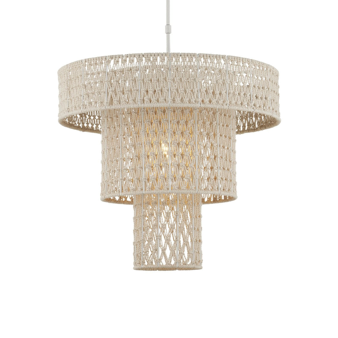 Counterculture Cream Chandelier