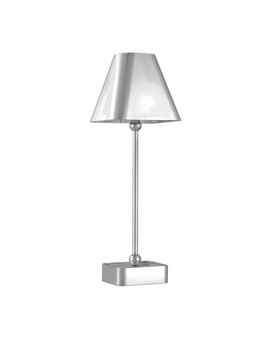 Table Lamps Gadabout Nickel Cordless Table Lamp