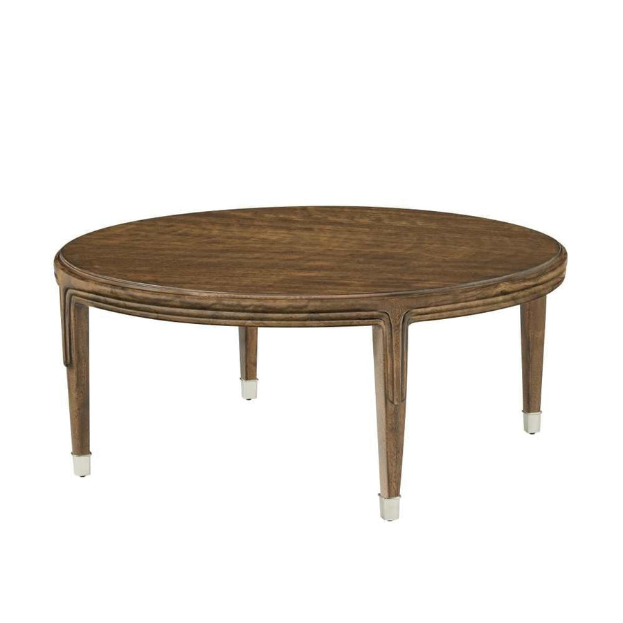 Dorchester Round Cocktail Table II-Theodore Alexander-THEO-SC51024-Coffee Tables-1-France and Son