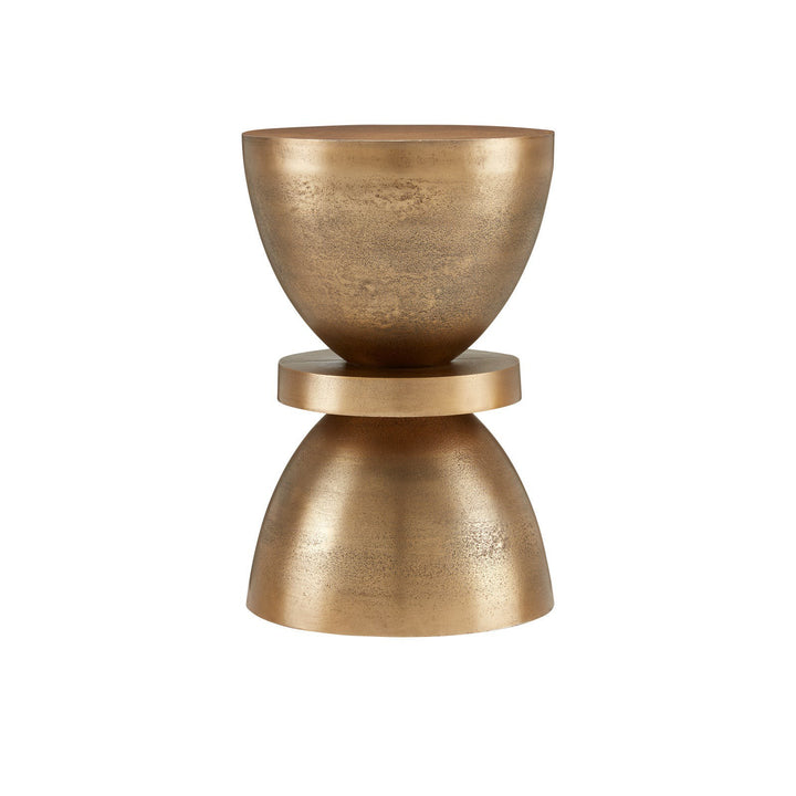 Ivaan Brass Accent Table