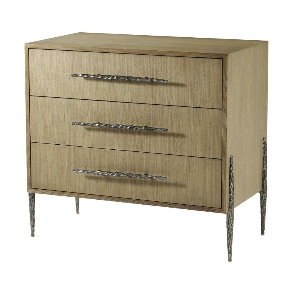 Essence Three Drawer Nightstand-Theodore Alexander-THEO-TA60106.C359-NightstandsBlonde-l-2-France and Son