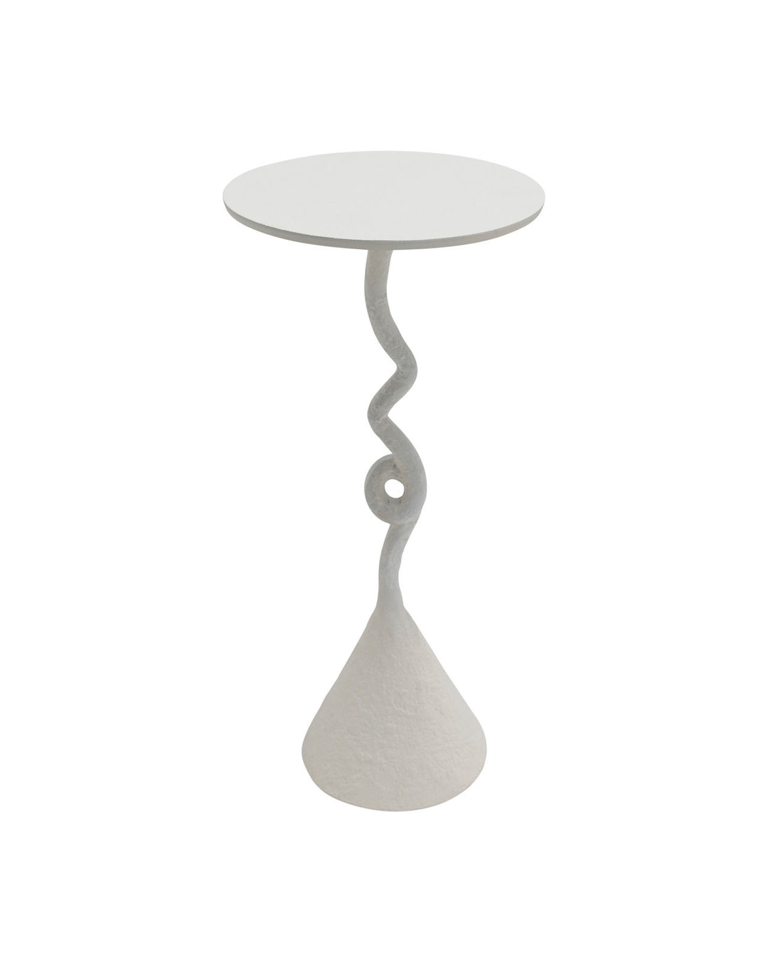 Cauda White Drinks Table