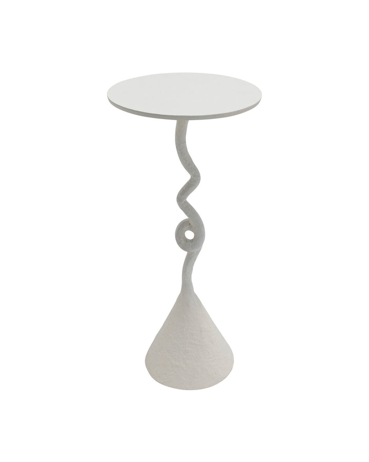 Cauda White Drinks Table