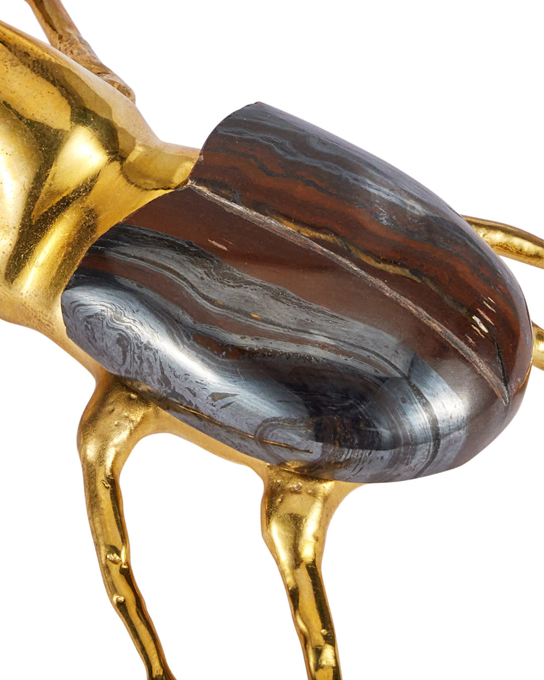 Brass Beetle Colony Set of 3