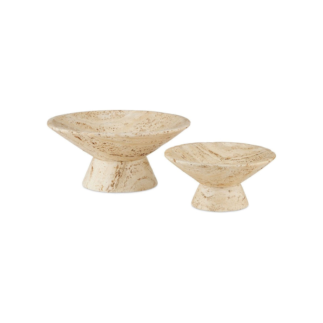 Lubo Travertine Large Bowl