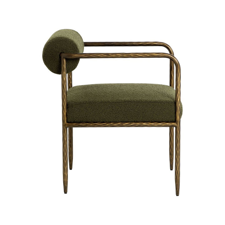 Dining Chairs Ajani Dining Armchair - Copenhagen Olive