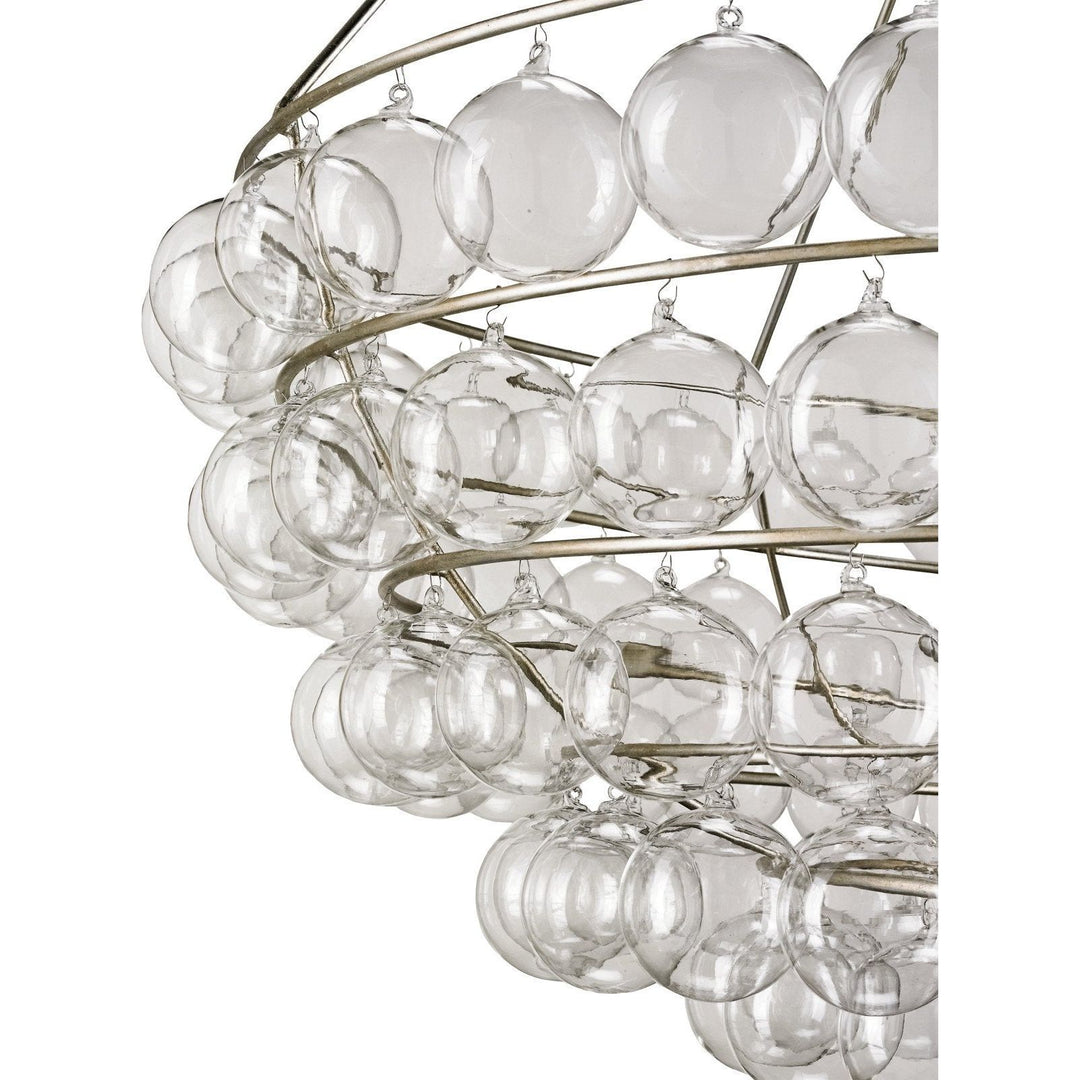 Stratosphere Silver Chandelier