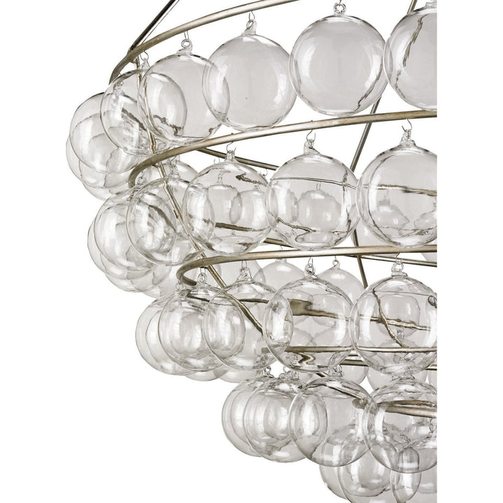 Stratosphere Silver Chandelier