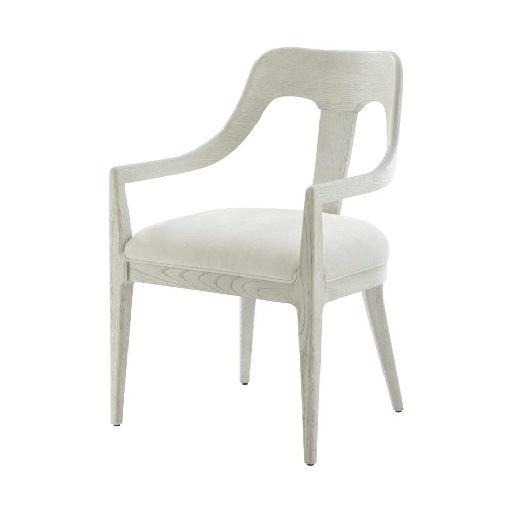 Essence Dining Arm Chair-Theodore Alexander-THEO-TA41041.1CNC-Dining ChairsOpal-2-France and Son