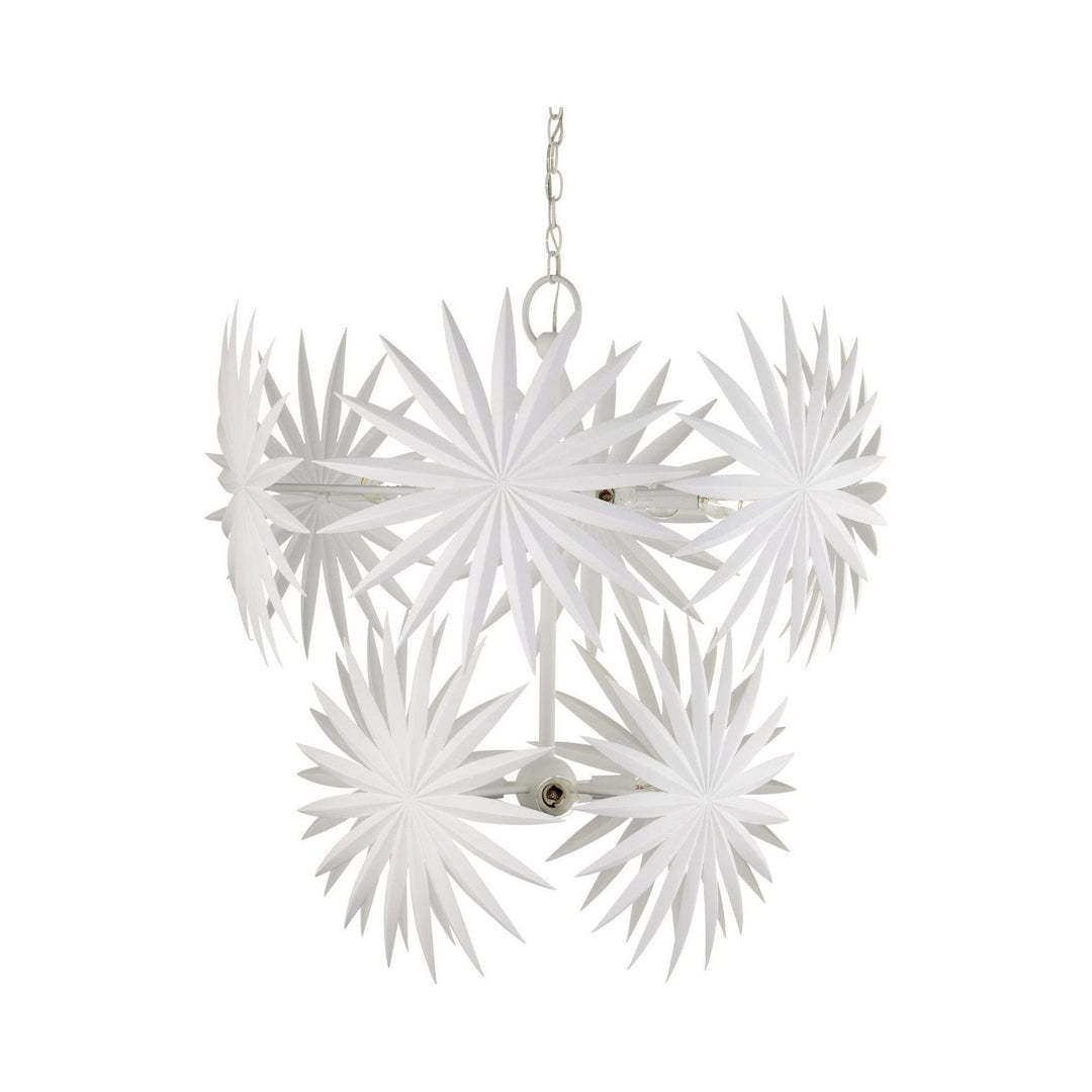 Bismarkia Medium White Chandelier