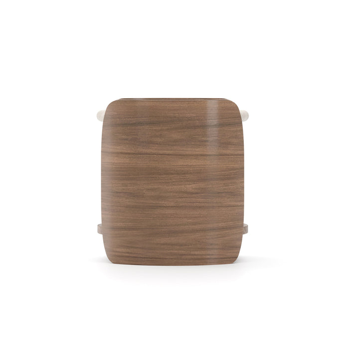 Fleur Side Table W/ Wood Shelf - image 4