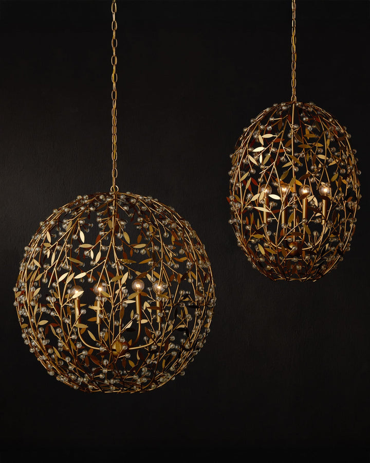 Chandeliers Secret Garden Gold Chandelier