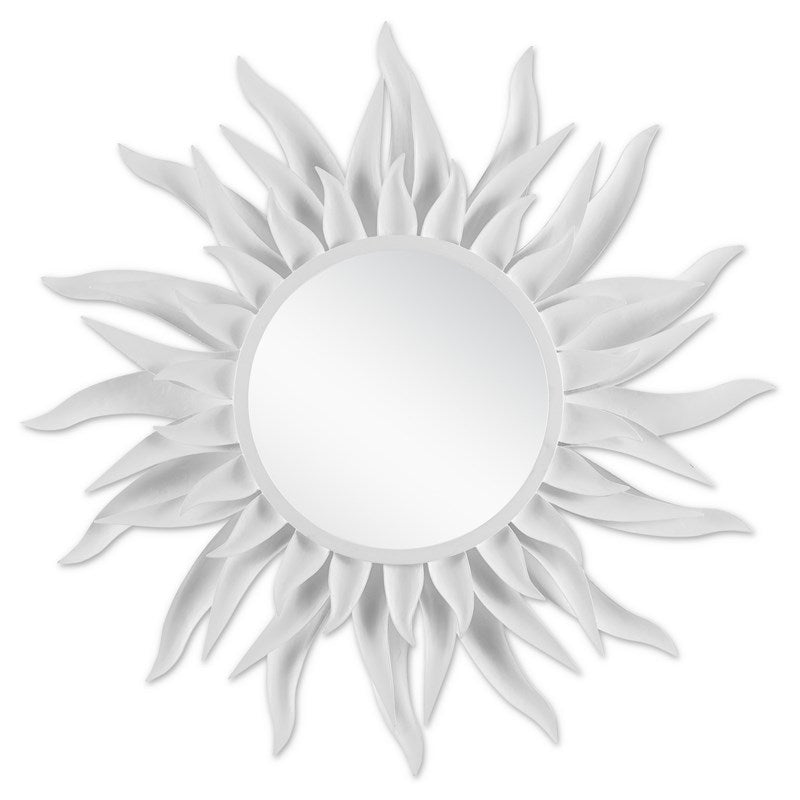 Agave Round White Mirror-Currey-CURY-1000-0142-Mirrors-1-France and Son