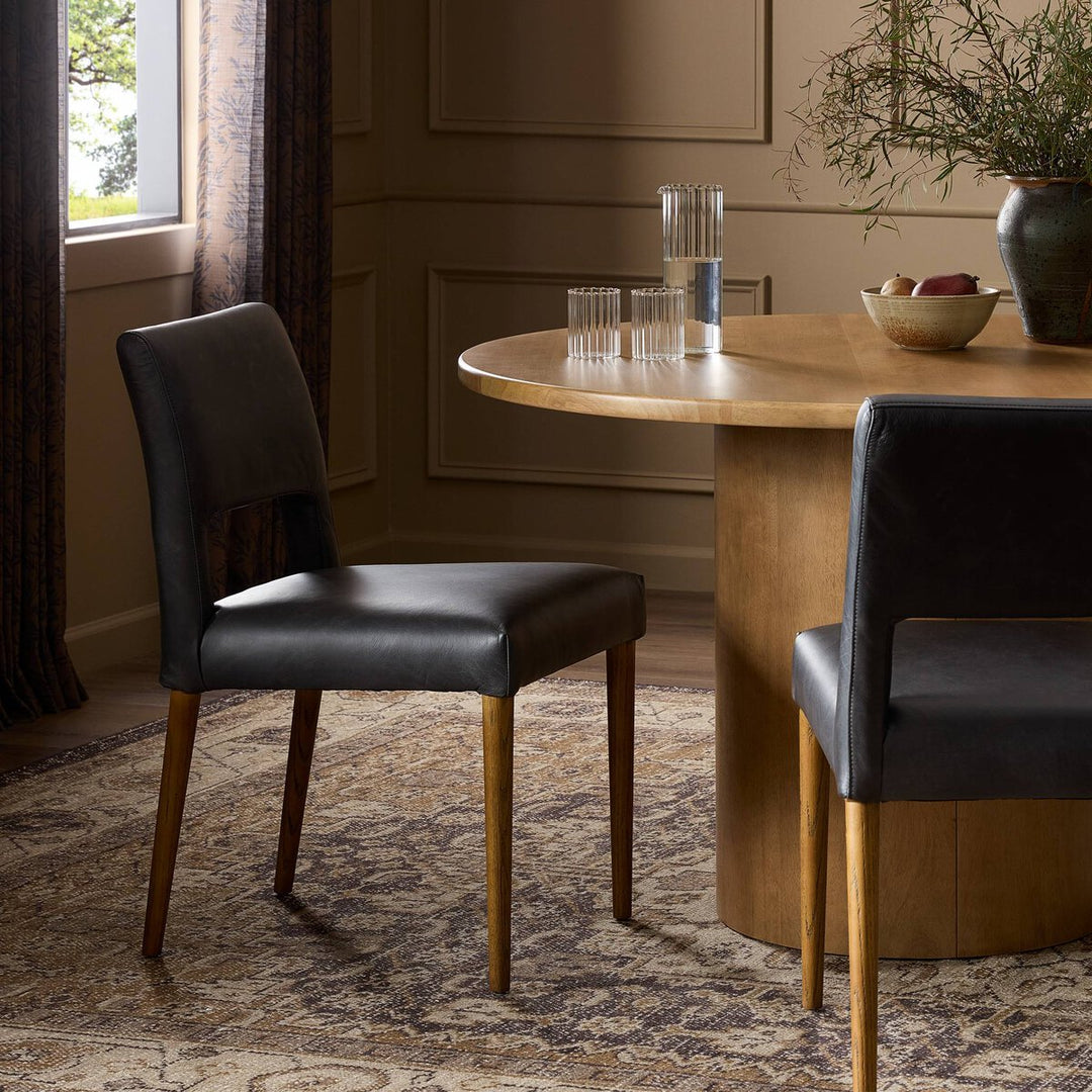 Harrington Dining Chair - Durango Smoke Leather