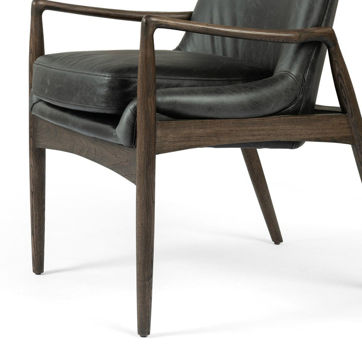 Gathered Dining Armchair - Durango Smoke