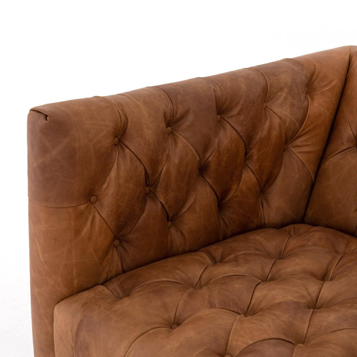 Wilson Leather Chair - Natural Washed Camel