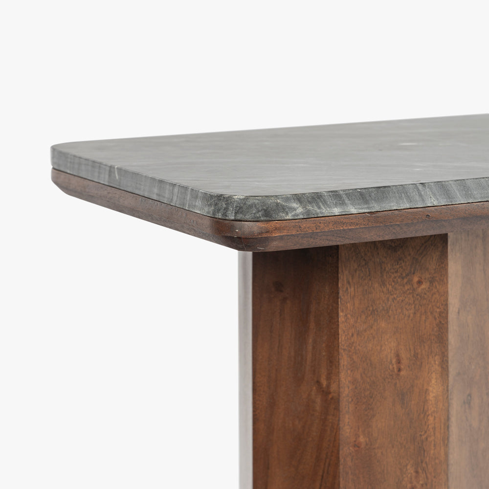 Co.House Hex Leg Marble Console Table