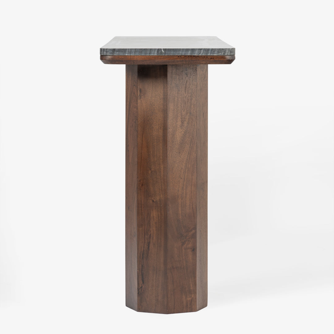 Co.House Hex Leg Marble Console Table