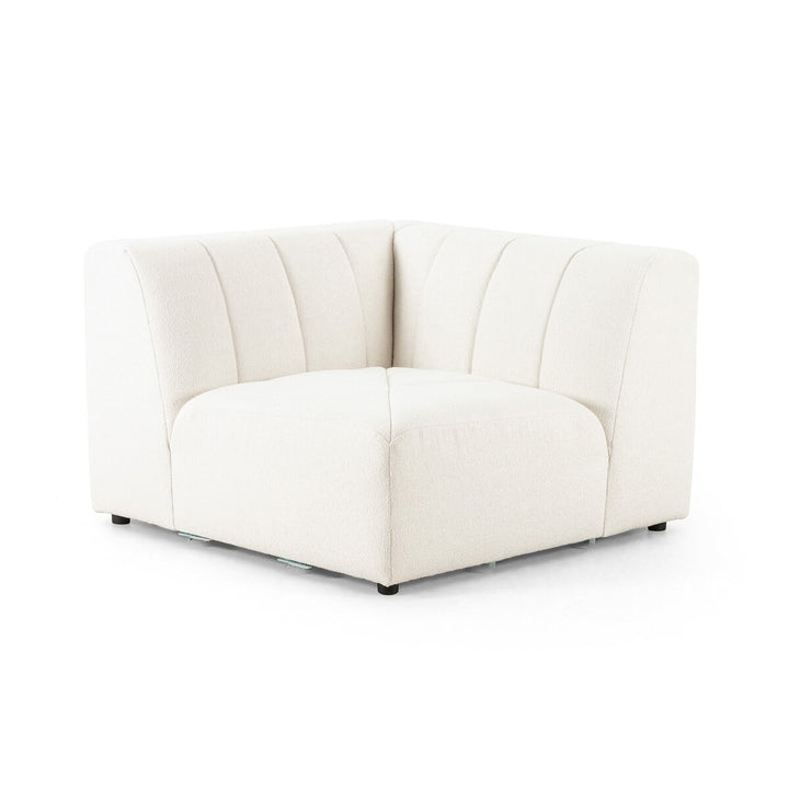 Build Your Own: Ashford Channeled Sectional - Corner Piece - Fayette Cloud