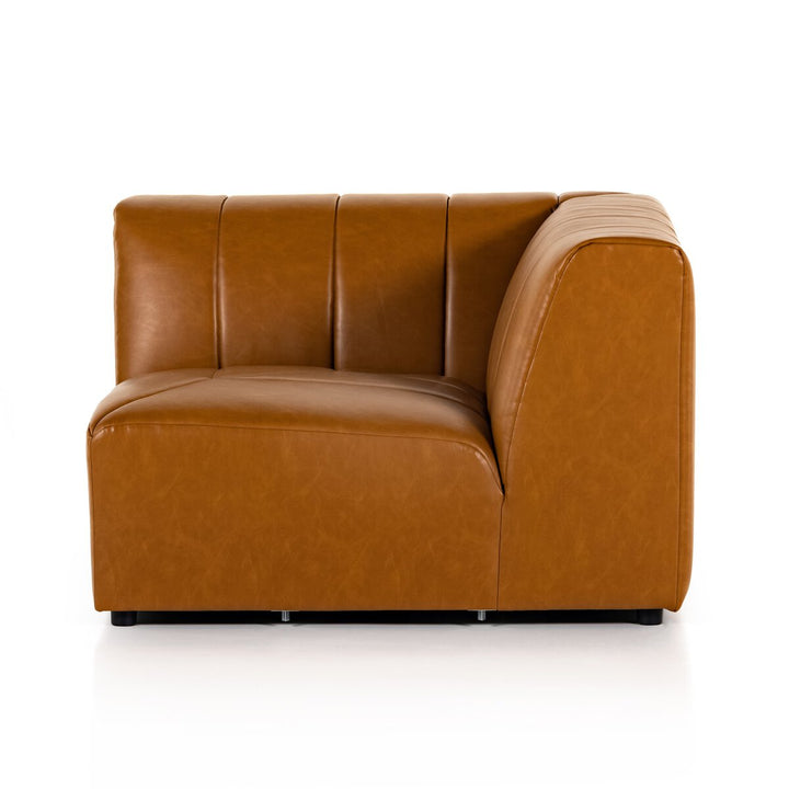 Build Your Own: Ashford Channeled Sectional - Corner Piece - Sierra Butterscotch