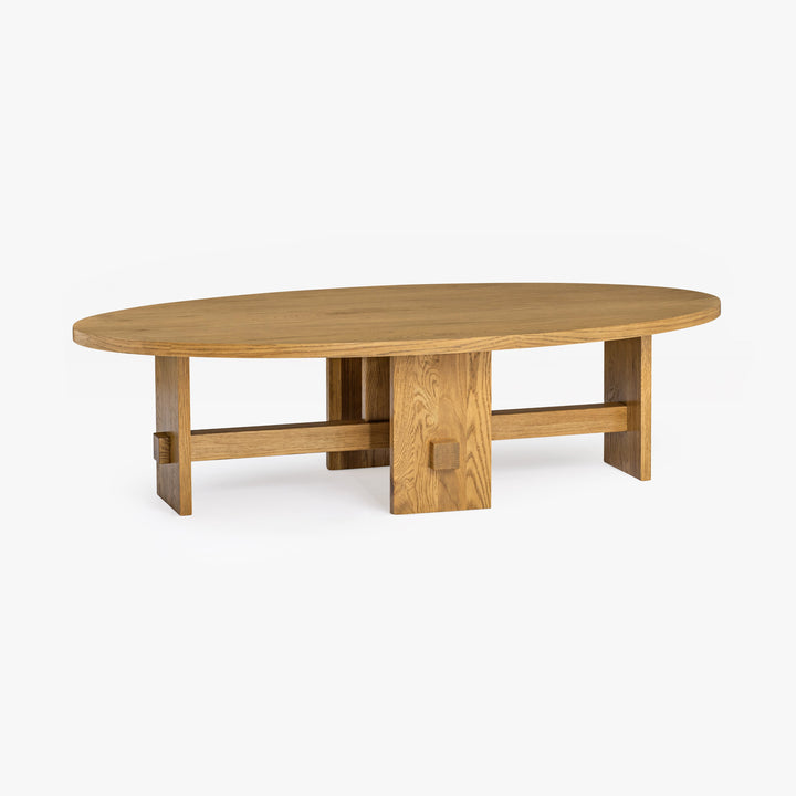 Co.House Saguaro Oval Oak Coffee Table