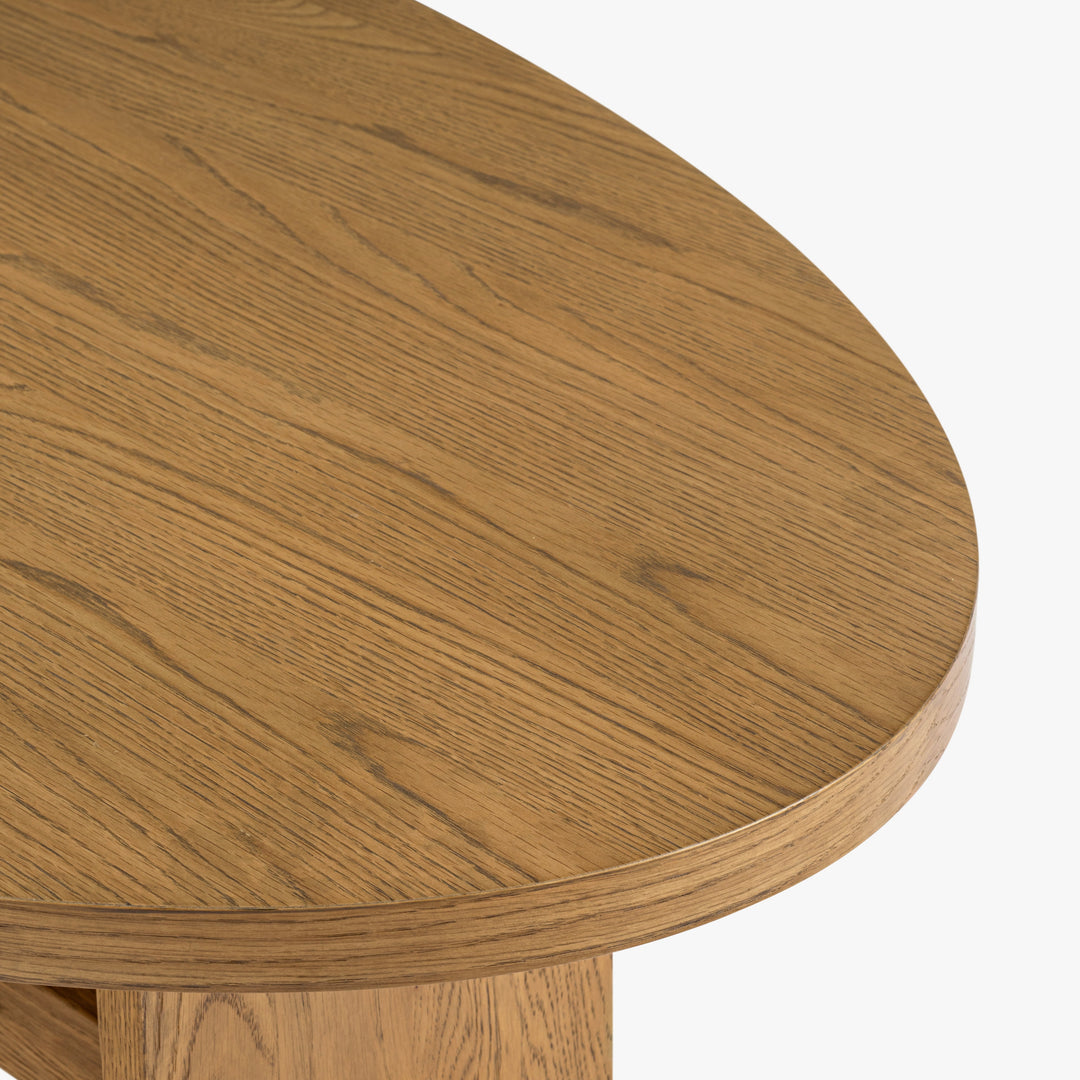 Co.House Saguaro Oval Oak Coffee Table