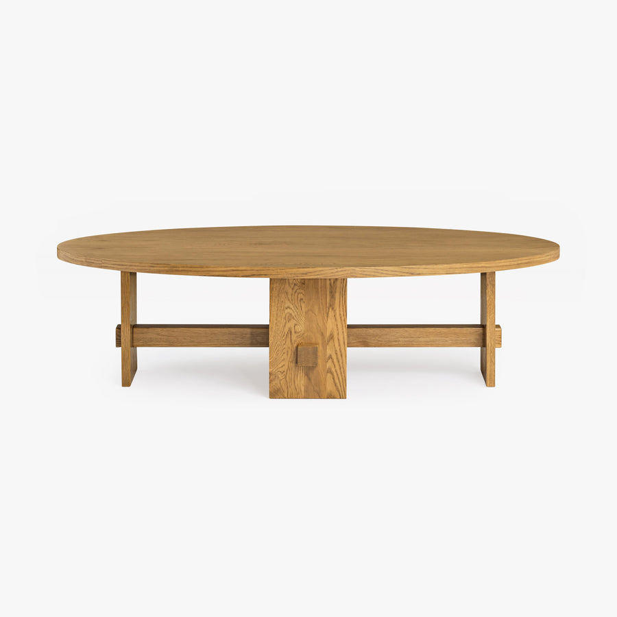 Co.House Saguaro Oval Oak Coffee Table