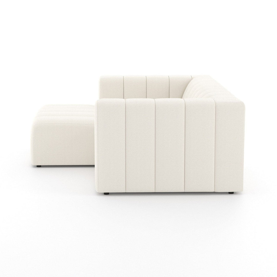 Logan Channeled 2-Piece Sectional - Fayette Cloud - LAF