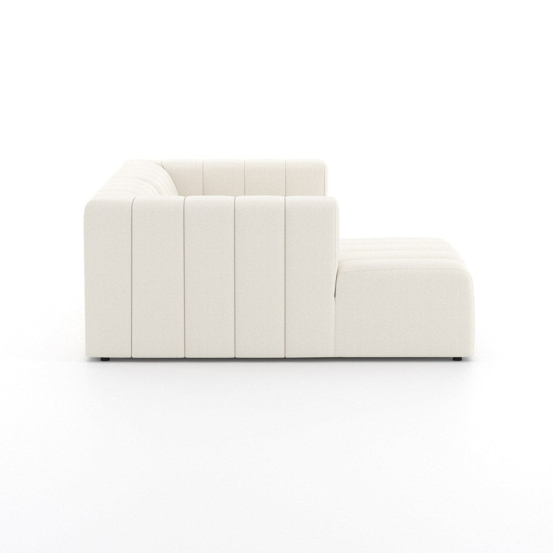 Logan Channeled 2-Piece Sectional - Fayette Cloud - LAF